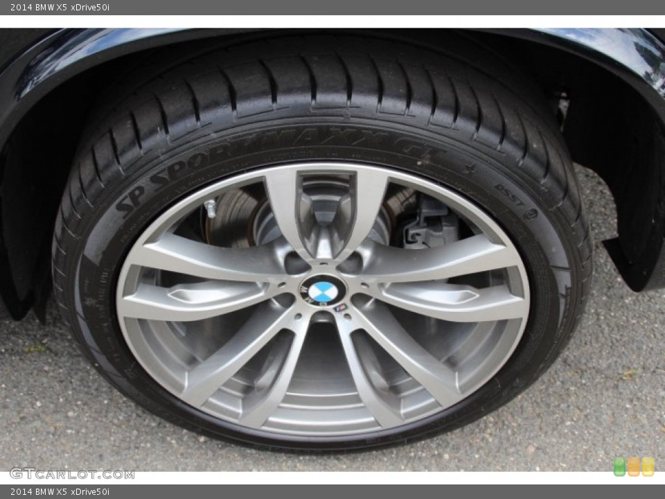 2014 BMW X5 xDrive50i Wheel and Tire Photo #94745128
