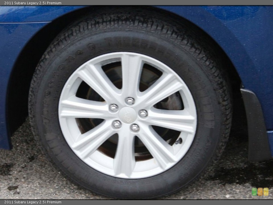 2011 Subaru Legacy 2.5i Premium Wheel and Tire Photo #94751989