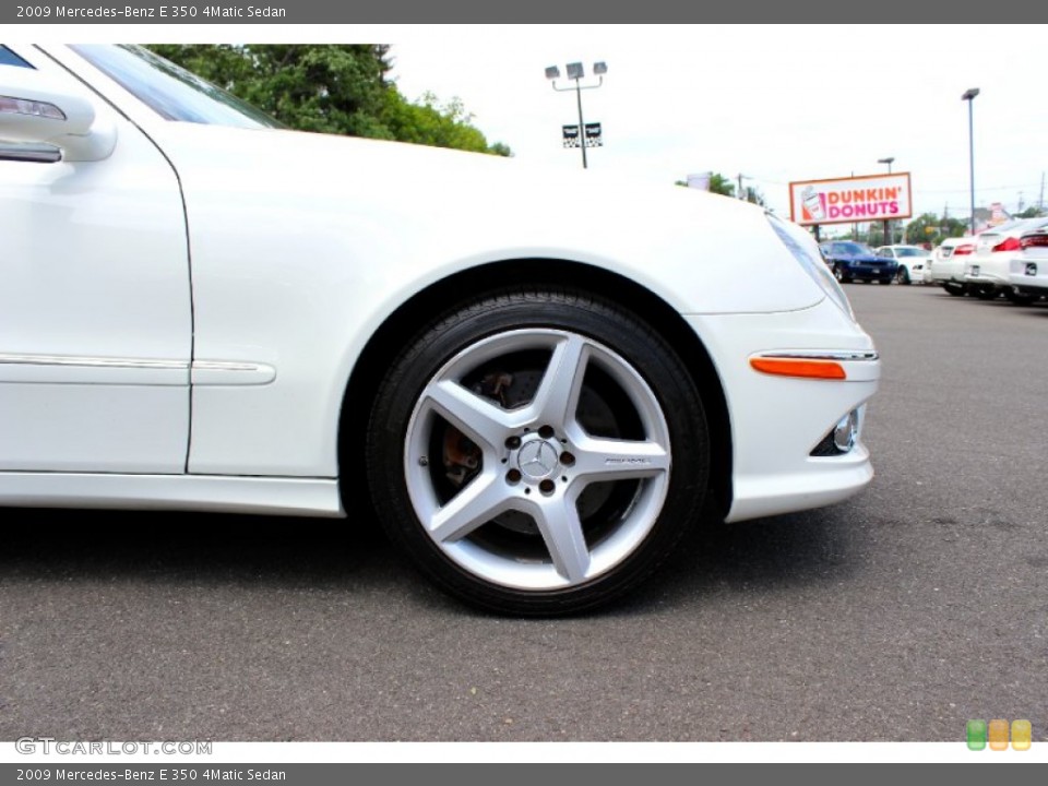 2009 Mercedes-Benz E 350 4Matic Sedan Wheel and Tire Photo #94754395