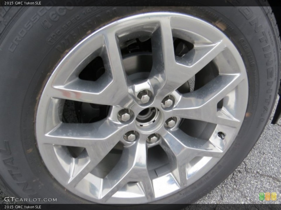 2015 GMC Yukon SLE Wheel and Tire Photo #94755451