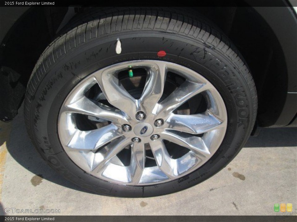 2015 Ford Explorer Limited Wheel and Tire Photo #94758401