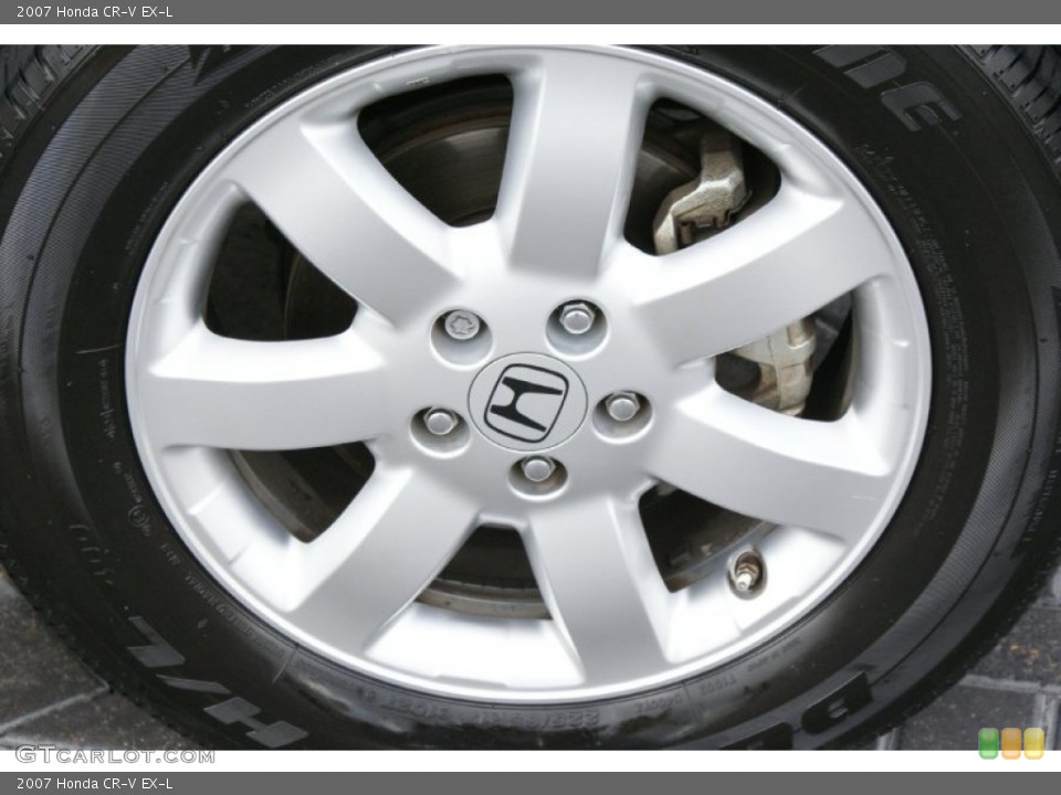 2007 Honda CR-V EX-L Wheel and Tire Photo #94764667
