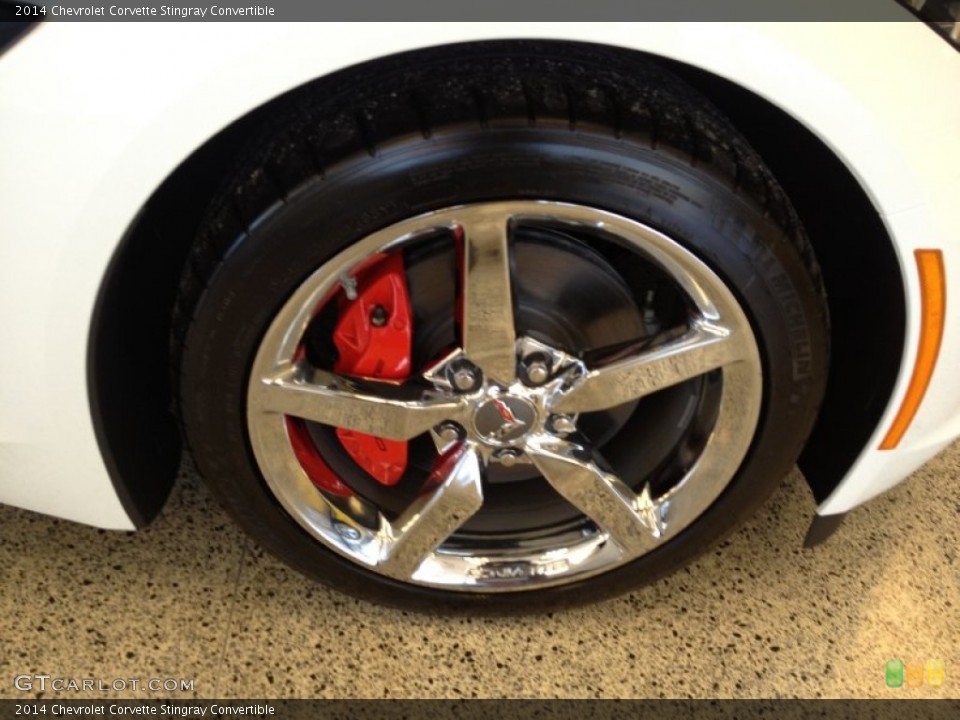 2014 Chevrolet Corvette Stingray Convertible Wheel and Tire Photo #94769065