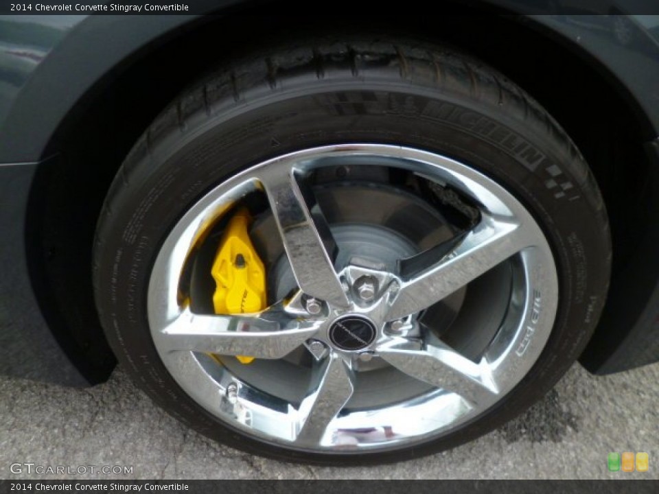 2014 Chevrolet Corvette Stingray Convertible Wheel and Tire Photo #94779375