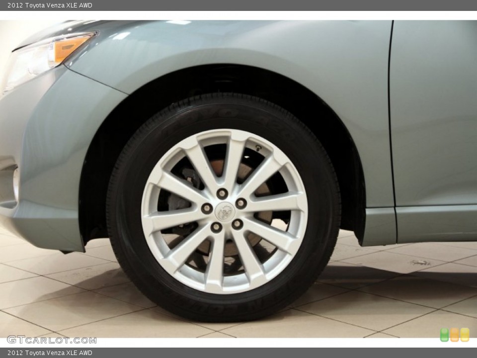 2012 Toyota Venza XLE AWD Wheel and Tire Photo #94800705