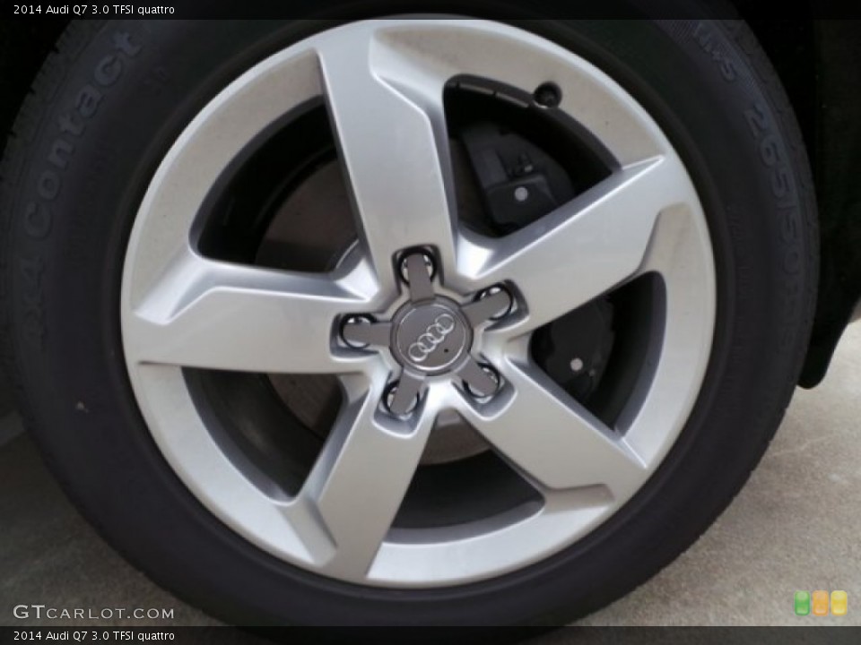 2014 Audi Q7 3.0 TFSI quattro Wheel and Tire Photo #94805154