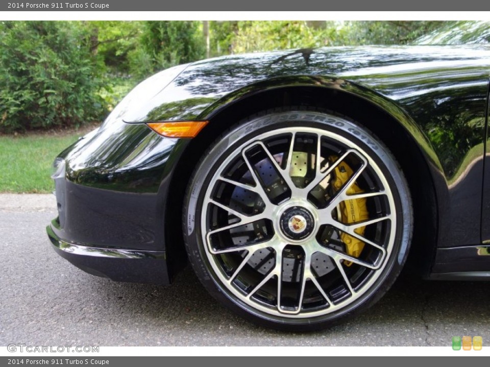 2014 Porsche 911 Turbo S Coupe Wheel and Tire Photo #94834505