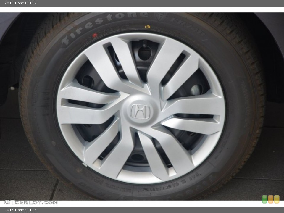 2015 Honda Fit LX Wheel and Tire Photo #94851964