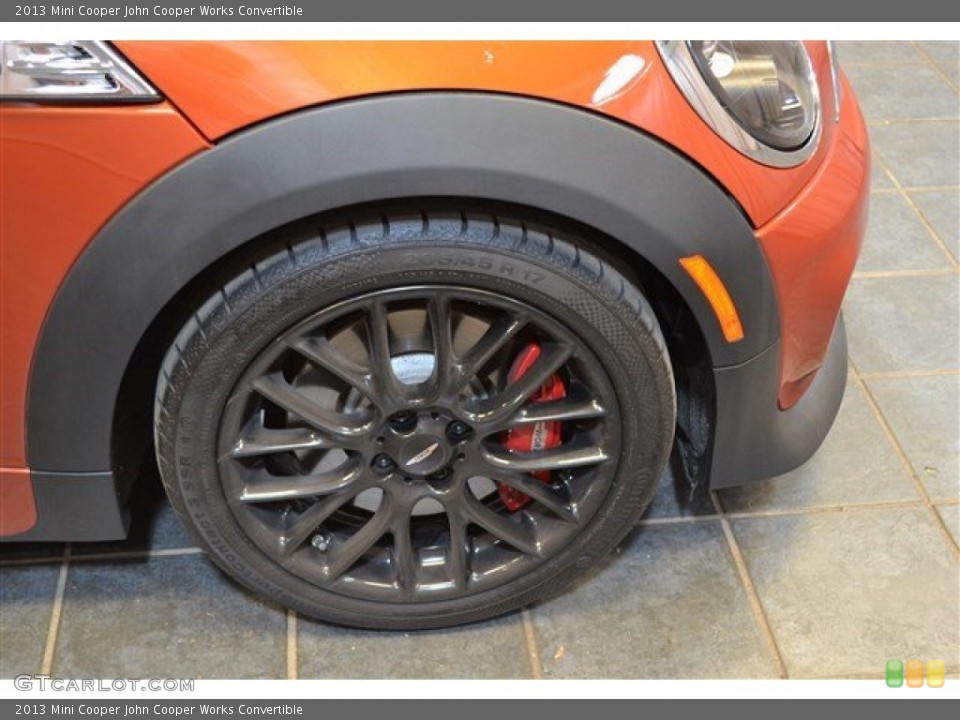 2013 Mini Cooper John Cooper Works Convertible Wheel and Tire Photo #94859150