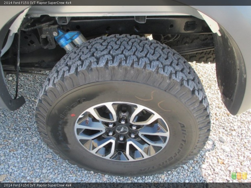 2014 Ford F150 SVT Raptor SuperCrew 4x4 Wheel and Tire Photo #94888812