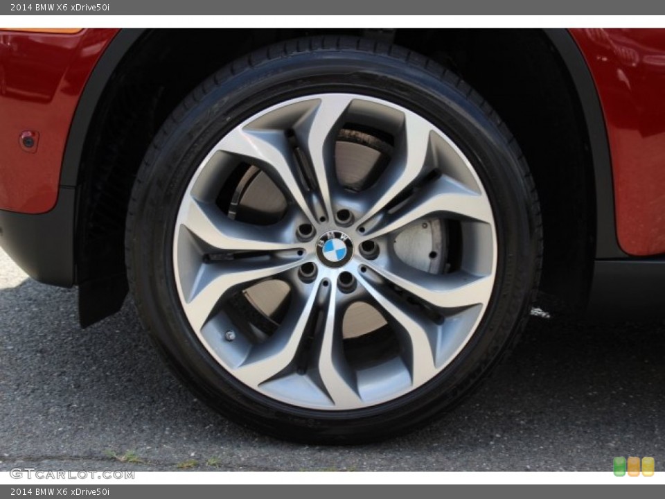 2014 BMW X6 xDrive50i Wheel and Tire Photo #94890833