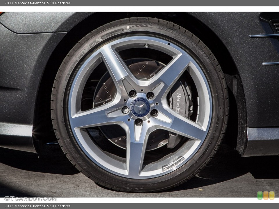 2014 Mercedes-Benz SL 550 Roadster Wheel and Tire Photo #94908056