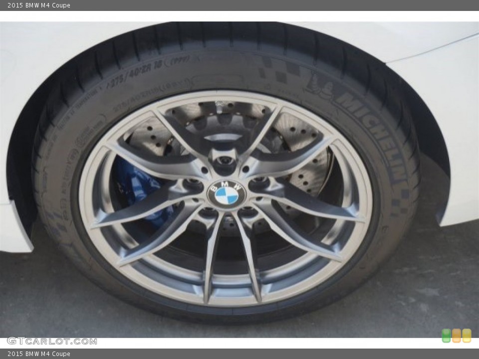 2015 BMW M4 Coupe Wheel and Tire Photo #94915463