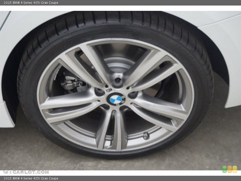 2015 BMW 4 Series 435i Gran Coupe Wheel and Tire Photo #94915556