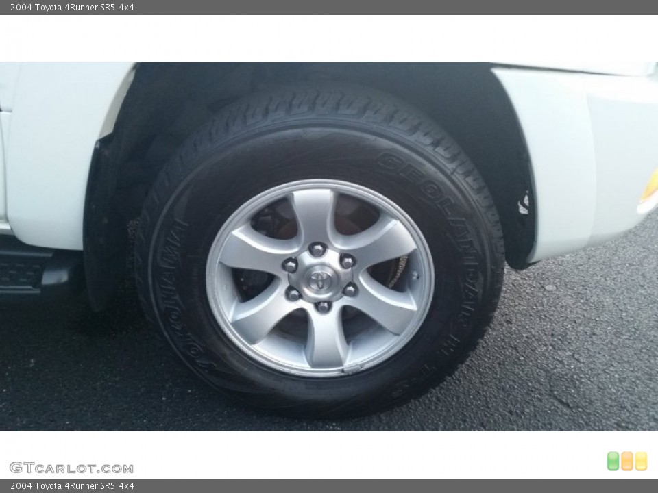 2004 Toyota 4Runner SR5 4x4 Wheel and Tire Photo #94925406
