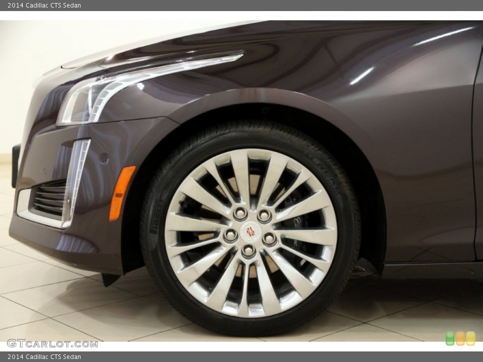2014 Cadillac CTS Sedan Wheel and Tire Photo #94929477