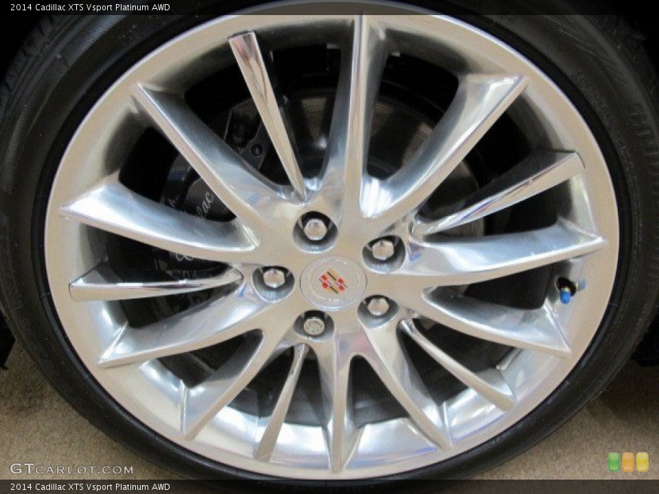 2014 Cadillac XTS Vsport Platinum AWD Wheel and Tire Photo #94960544