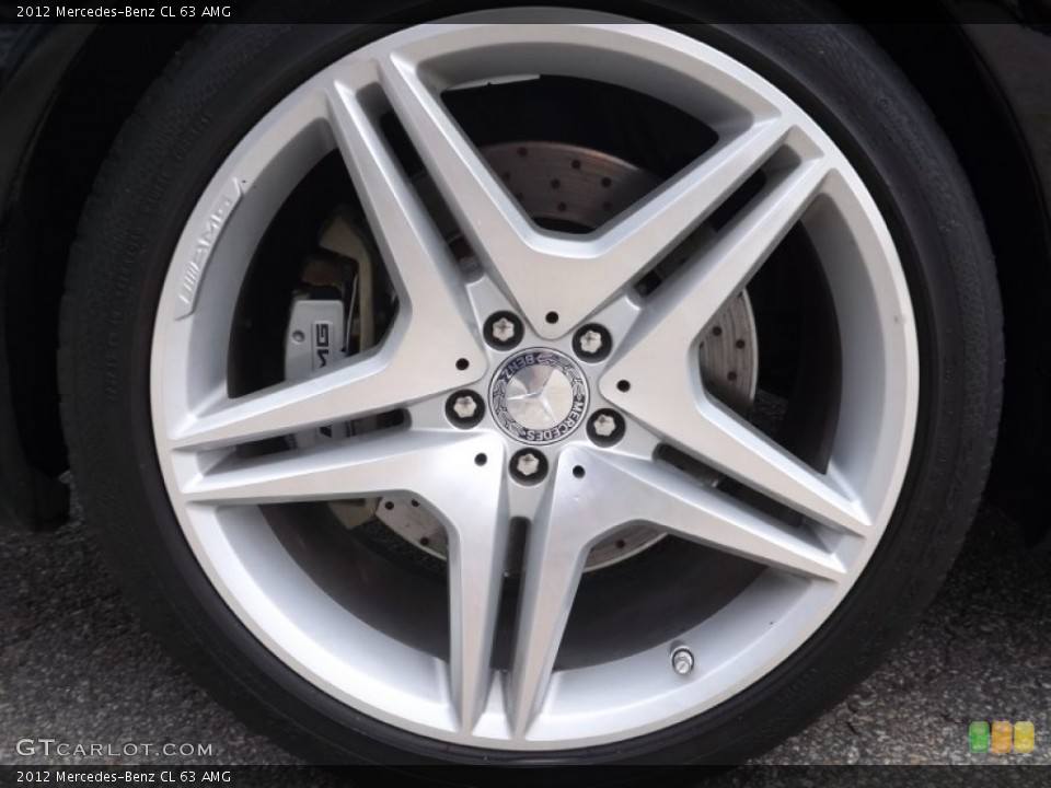 2012 Mercedes-Benz CL 63 AMG Wheel and Tire Photo #94962143
