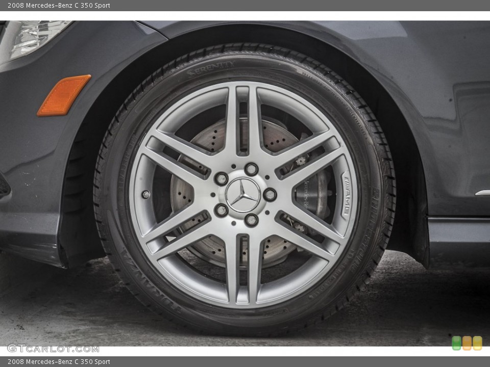 2008 Mercedes-Benz C 350 Sport Wheel and Tire Photo #94963403