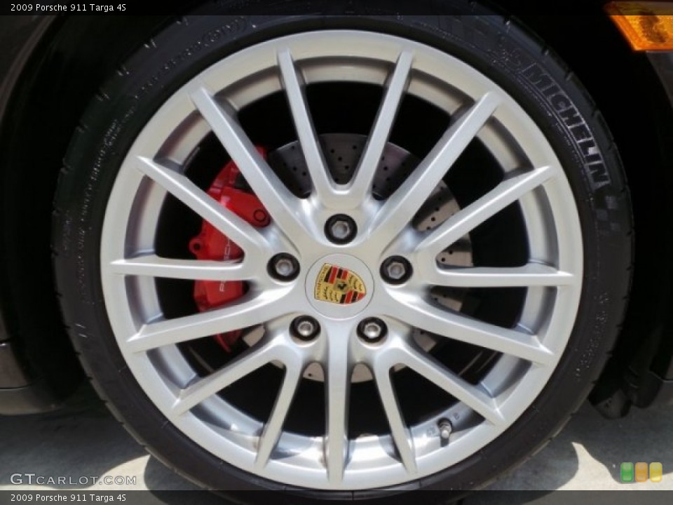 2009 Porsche 911 Targa 4S Wheel and Tire Photo #95009215