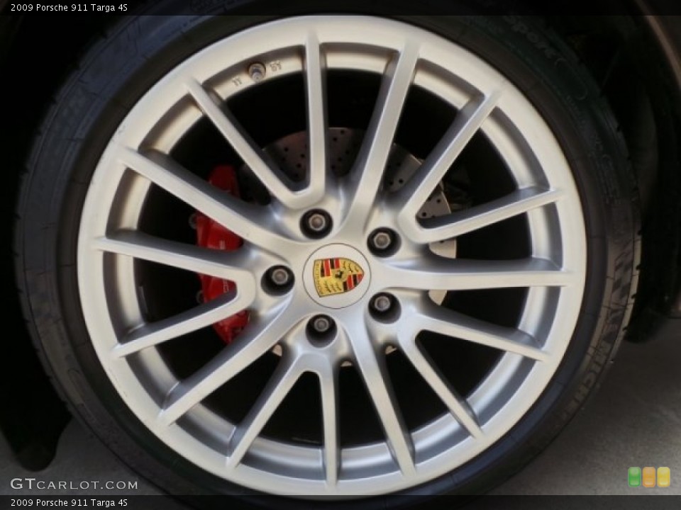 2009 Porsche 911 Targa 4S Wheel and Tire Photo #95009254