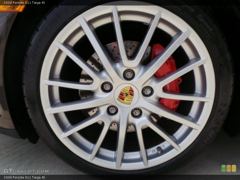 2009 Porsche 911 Targa 4S Wheel and Tire Photo #95009275