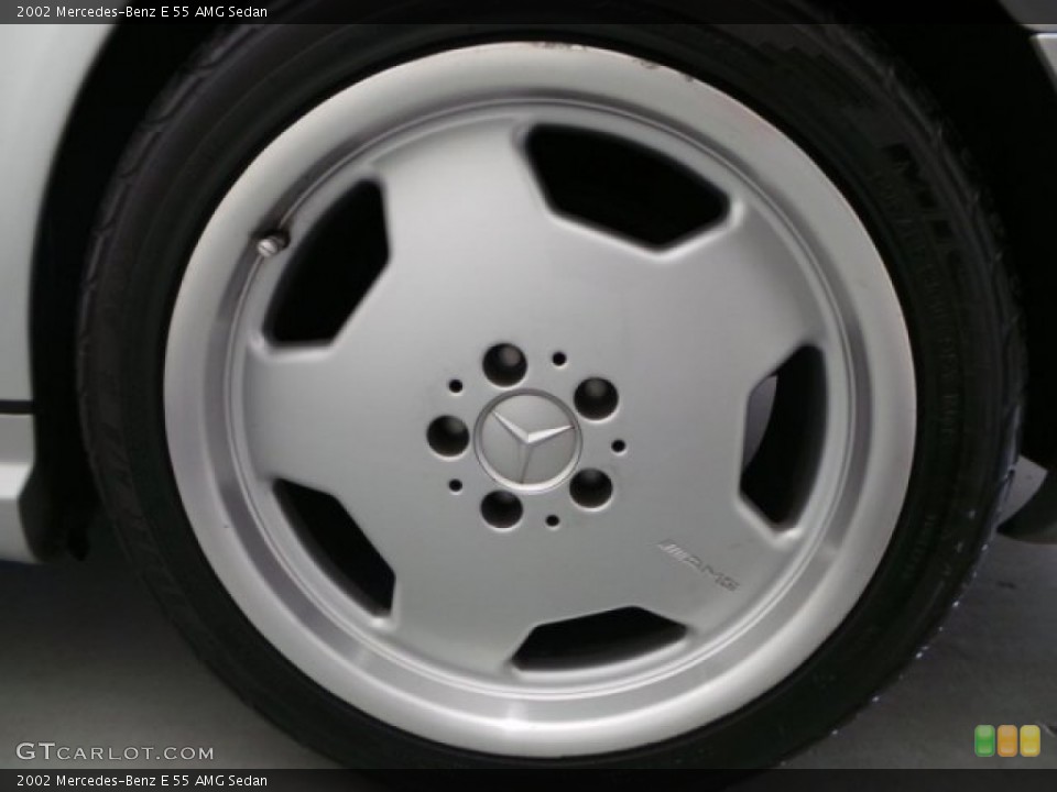 2002 Mercedes-Benz E 55 AMG Sedan Wheel and Tire Photo #95017237