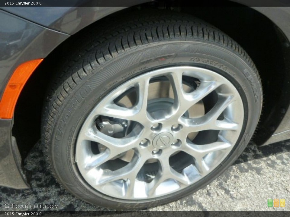 2015 Chrysler 200 C Wheel and Tire Photo #95020201
