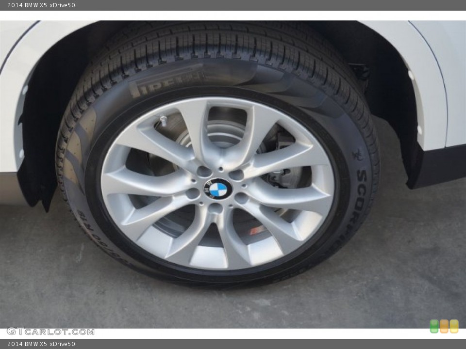2014 BMW X5 xDrive50i Wheel and Tire Photo #95031421
