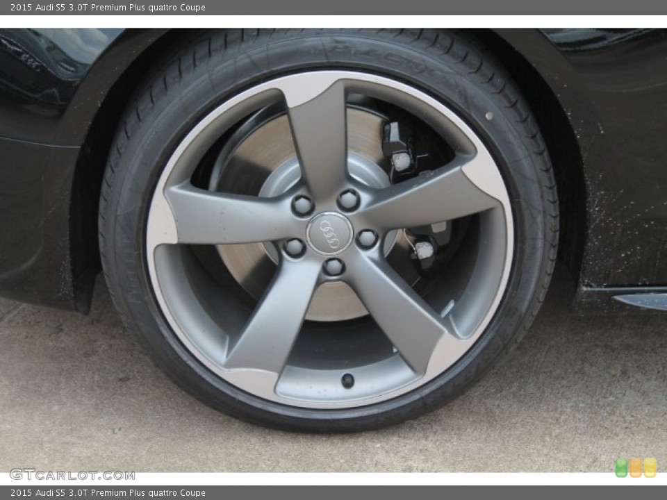 2015 Audi S5 3.0T Premium Plus quattro Coupe Wheel and Tire Photo #95067783