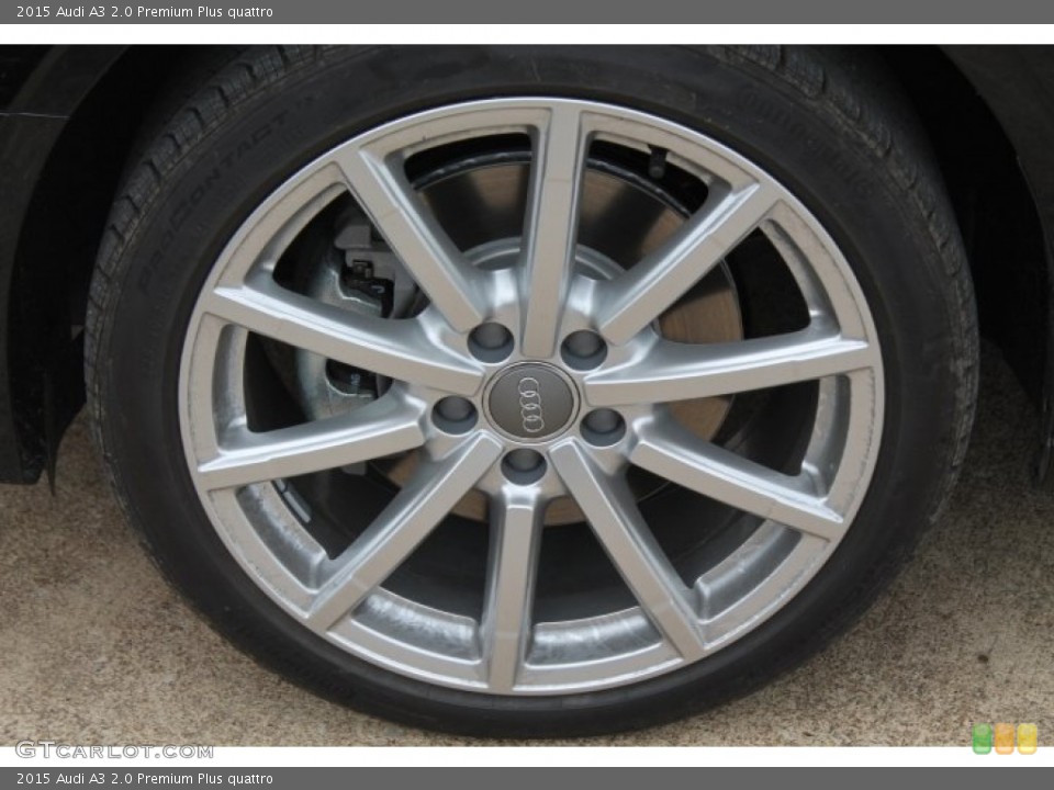 2015 Audi A3 2.0 Premium Plus quattro Wheel and Tire Photo #95068209