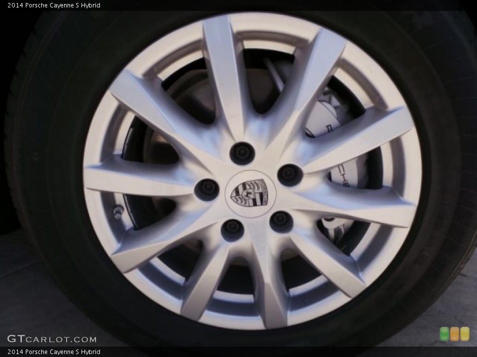 2014 Porsche Cayenne S Hybrid Wheel and Tire Photo #95071224