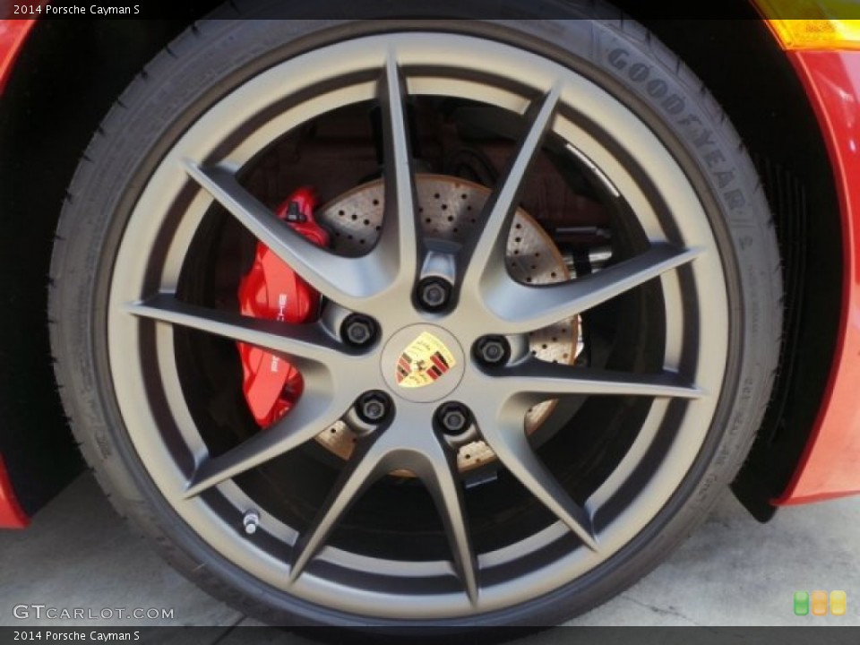 2014 Porsche Cayman S Wheel and Tire Photo #95073150