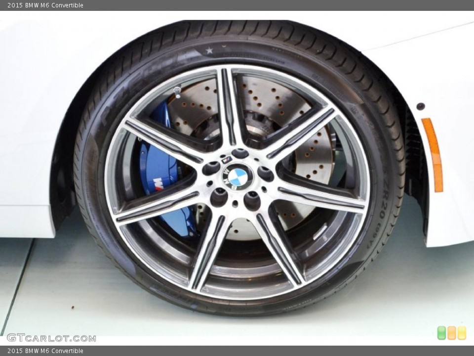 2015 BMW M6 Convertible Wheel and Tire Photo #95077125
