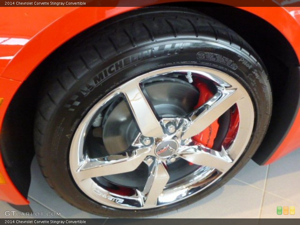 2014 Chevrolet Corvette Stingray Convertible Wheel and Tire Photo #95083977