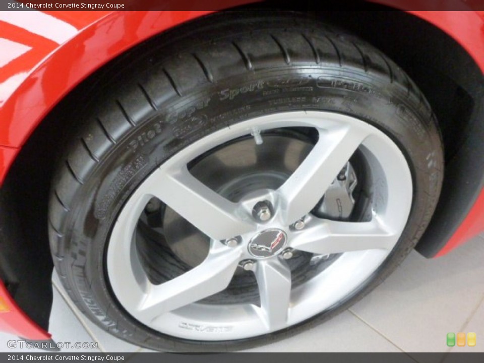 2014 Chevrolet Corvette Stingray Coupe Wheel and Tire Photo #95084391