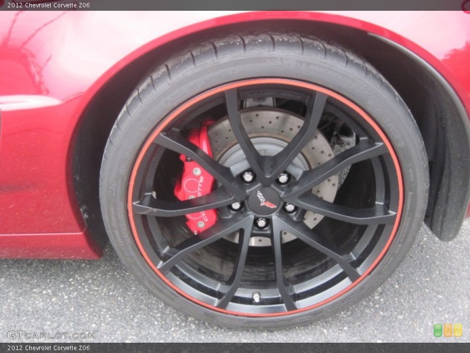 2012 Chevrolet Corvette Z06 Wheel and Tire Photo #95117198