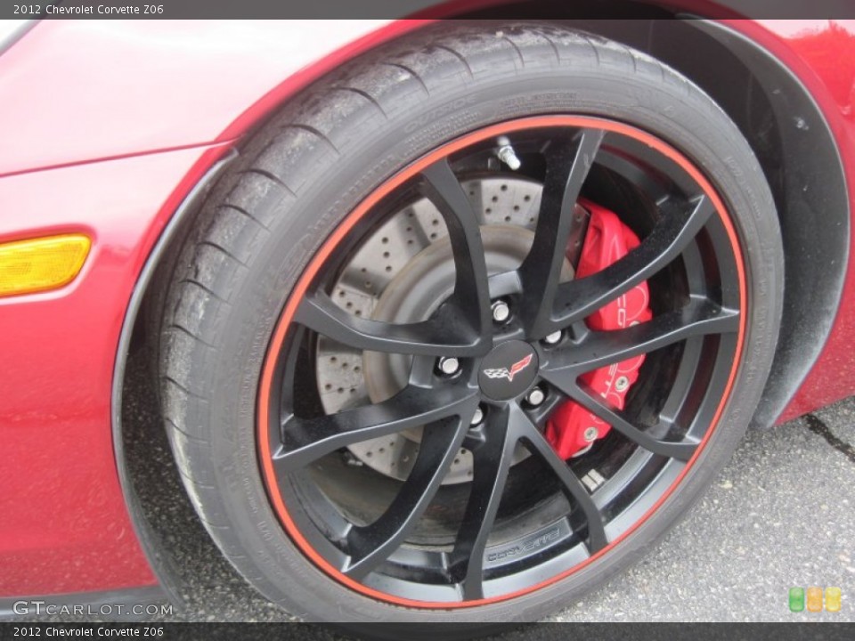 2012 Chevrolet Corvette Z06 Wheel and Tire Photo #95117219