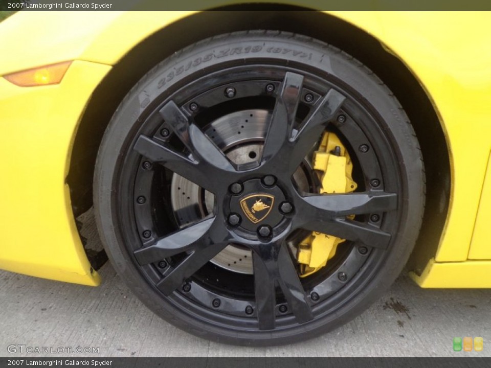 2007 Lamborghini Gallardo Spyder Wheel and Tire Photo #95123480