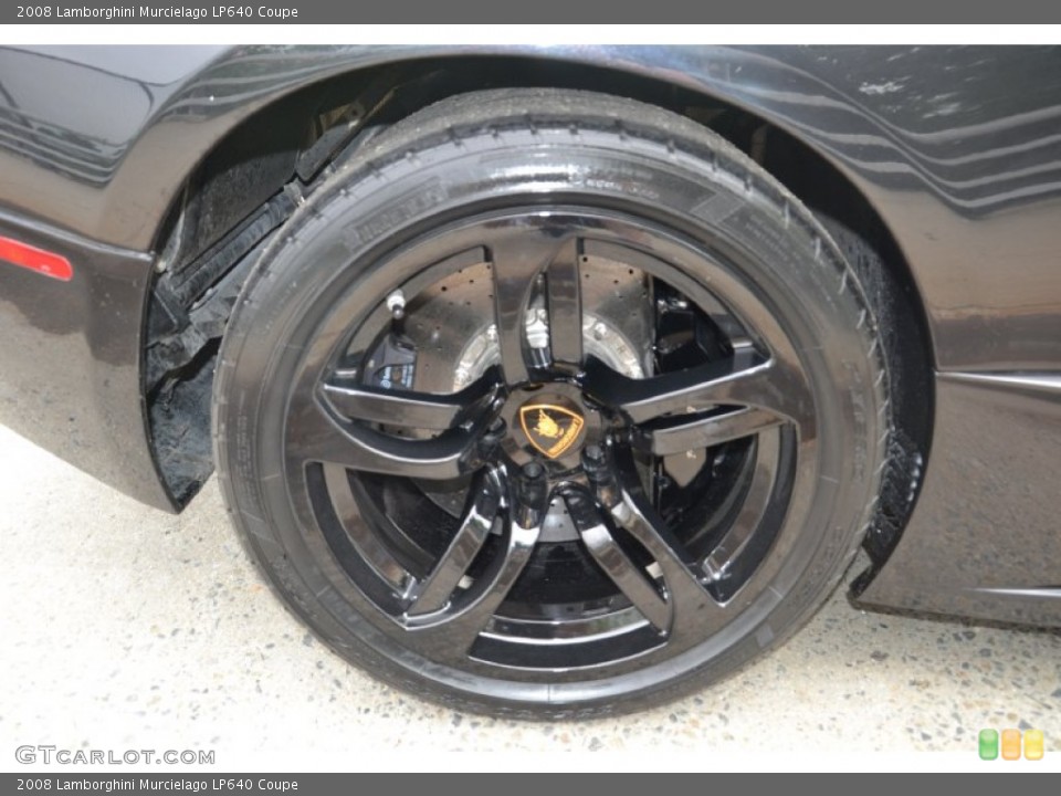 2008 Lamborghini Murcielago LP640 Coupe Wheel and Tire Photo #95126531