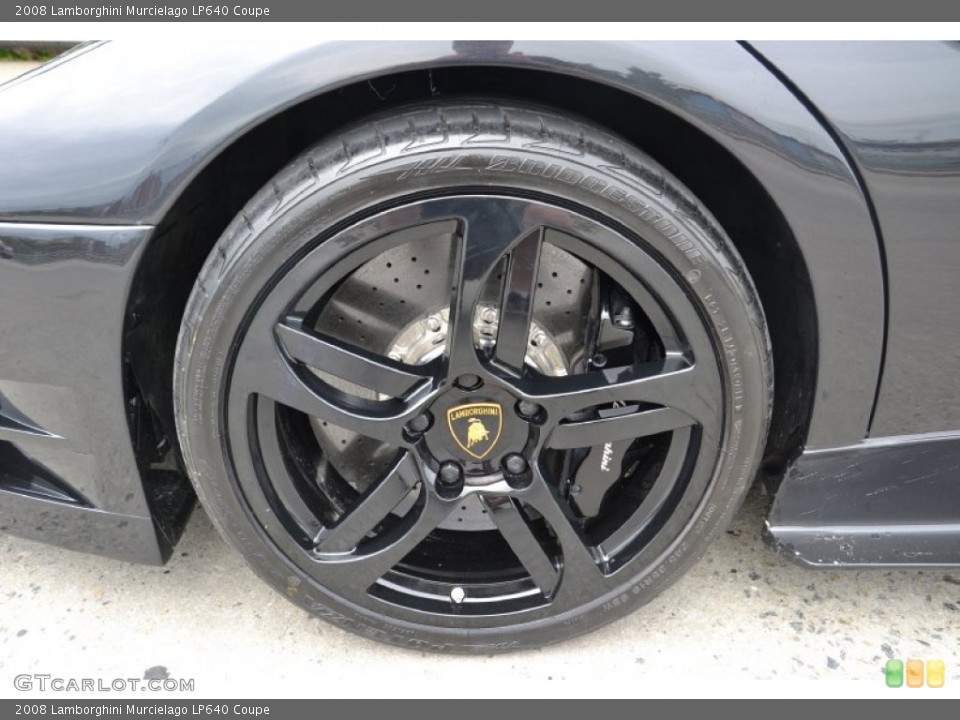 2008 Lamborghini Murcielago LP640 Coupe Wheel and Tire Photo #95126576