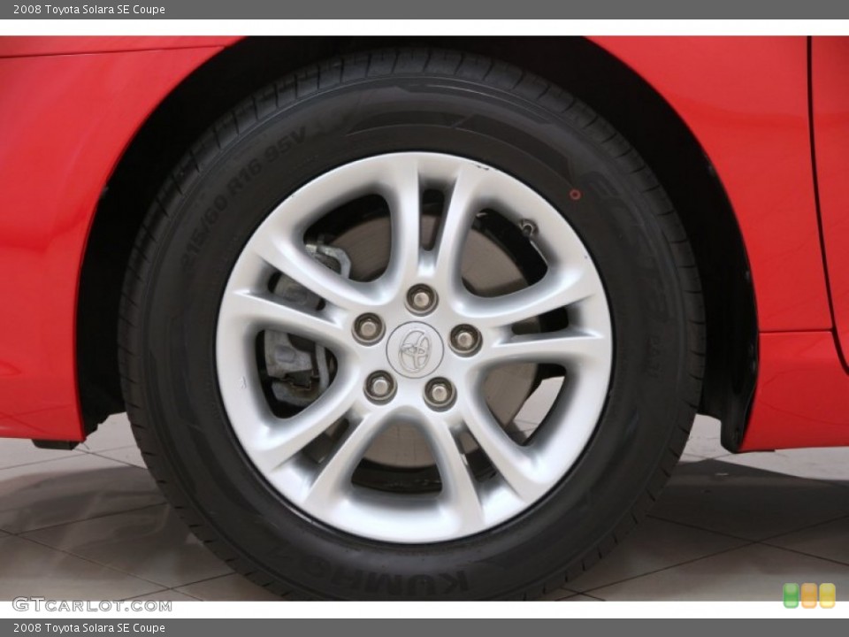 2008 Toyota Solara Wheels and Tires