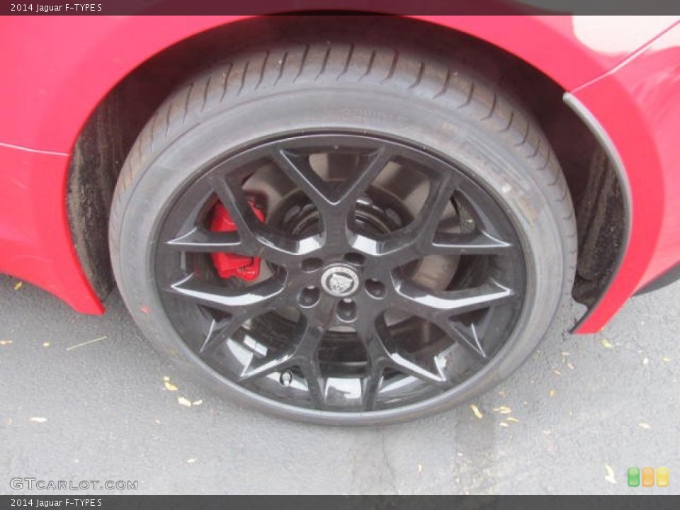 2014 Jaguar F-TYPE S Wheel and Tire Photo #95135727