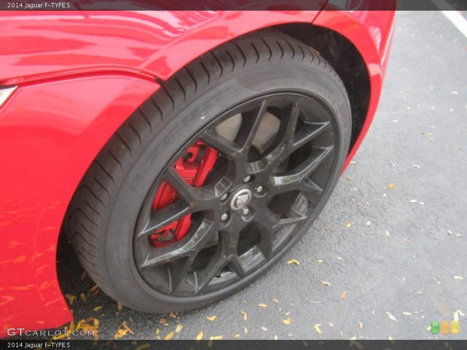 2014 Jaguar F-TYPE S Wheel and Tire Photo #95135816