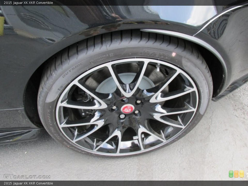 2015 Jaguar XK XKR Convertible Wheel and Tire Photo #95143358