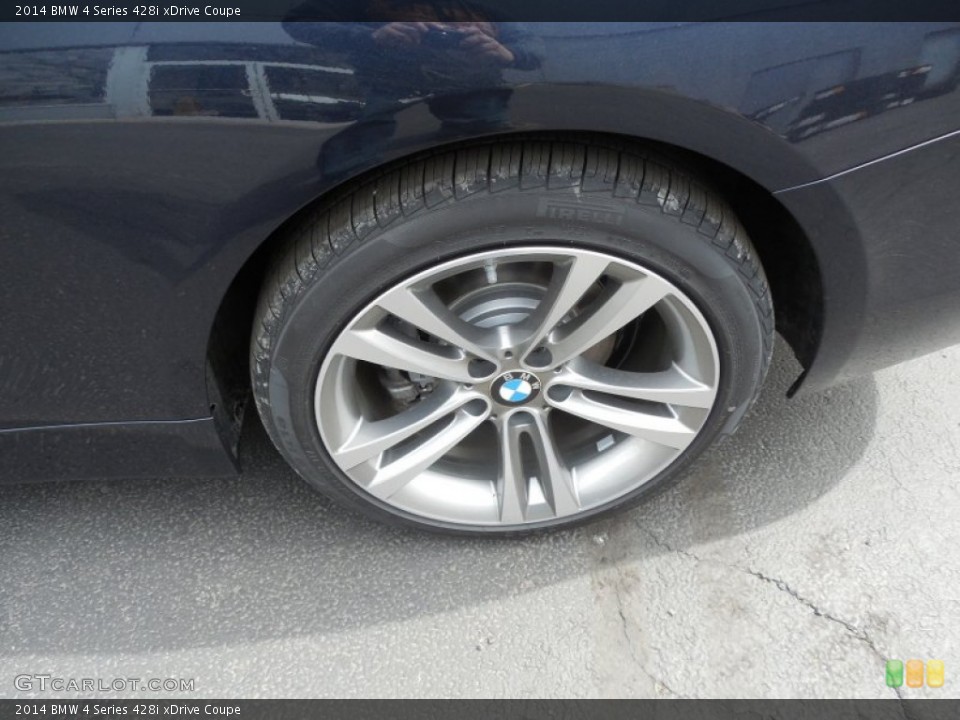 2014 BMW 4 Series 428i xDrive Coupe Wheel and Tire Photo #95144939