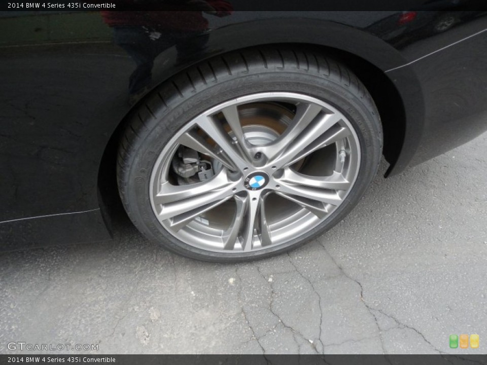 2014 BMW 4 Series 435i Convertible Wheel and Tire Photo #95145974