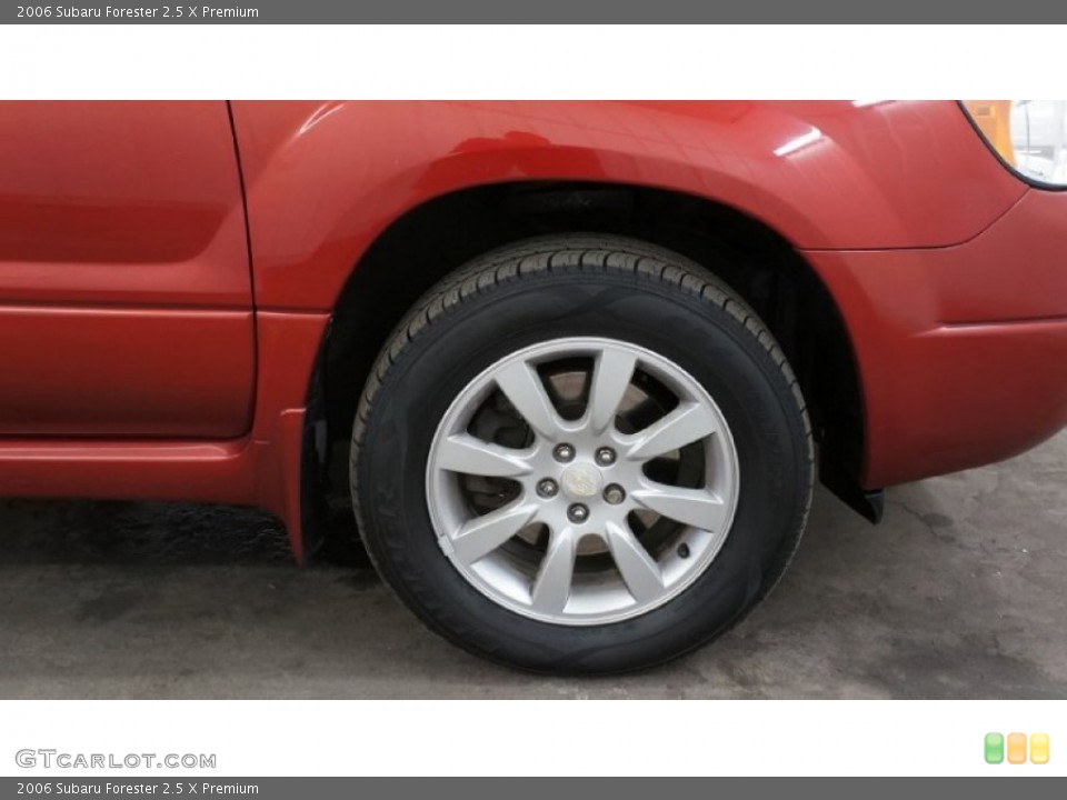 2006 Subaru Forester 2.5 X Premium Wheel and Tire Photo #95153081