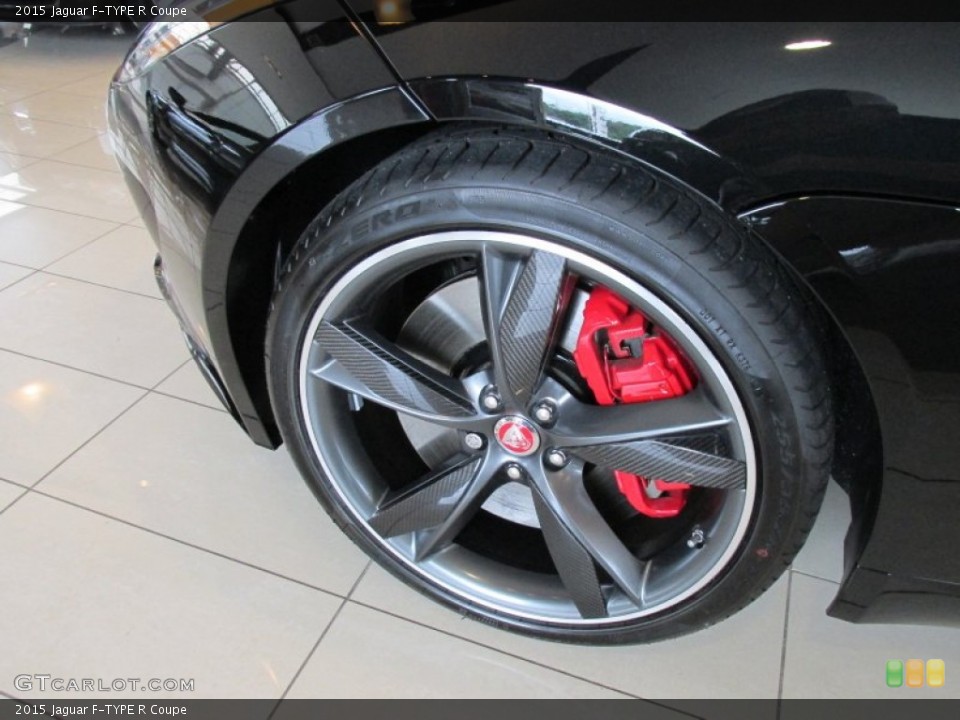 2015 Jaguar F-TYPE R Coupe Wheel and Tire Photo #95154332