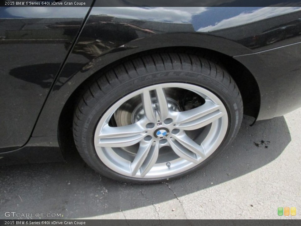 2015 BMW 6 Series 640i xDrive Gran Coupe Wheel and Tire Photo #95156837